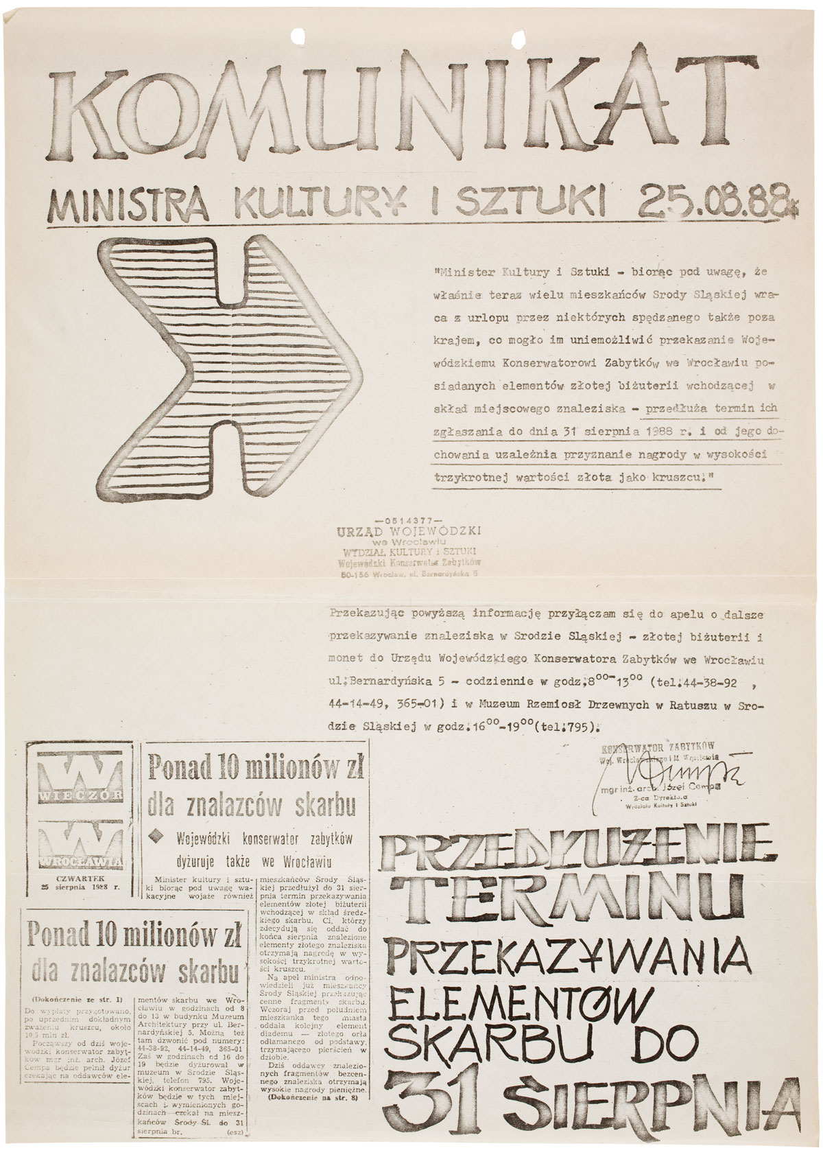 komunikat do mieszkańców