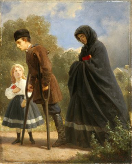 Artur Grottger „Po powstaniu” (1864)