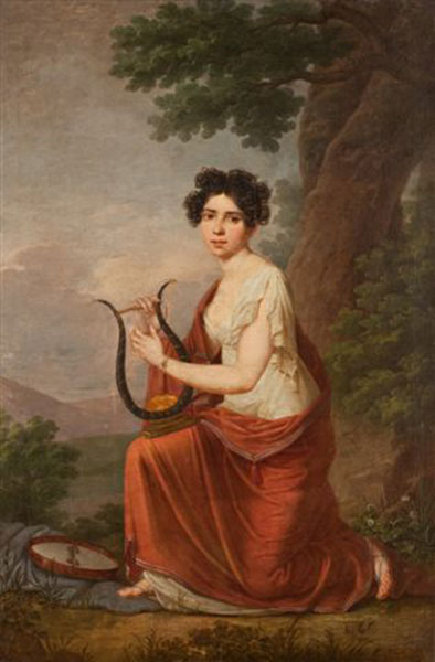 Jan Rustem, Portret Marii z Zarzyckich Dobkowej, 1811
