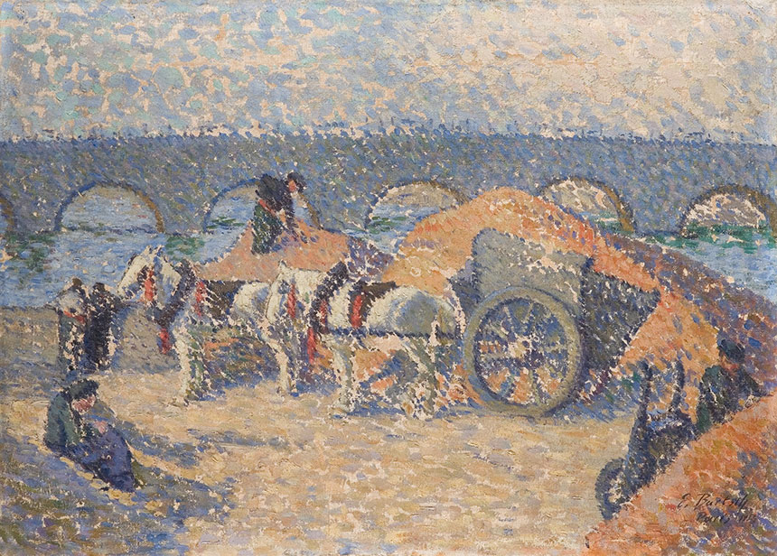 Elsa Bartsch „Nad Sekwaną”, 1913