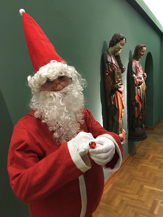 Święty Mikołaj w muzeum