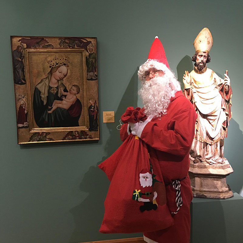 Święty Mikołaj w muzeum