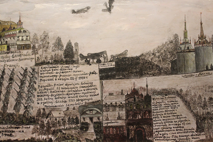 Michał Rusewicz, II wojna światowa – panorama wojenna, 1982