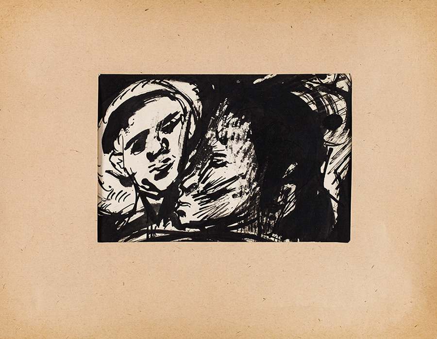 Marek Oberlander „Dwie głowy”, 1955