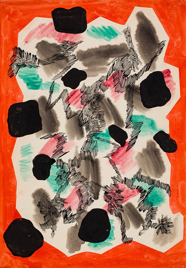 Marek Oberländer, „Kompozycja barwna”, ok. 1963
