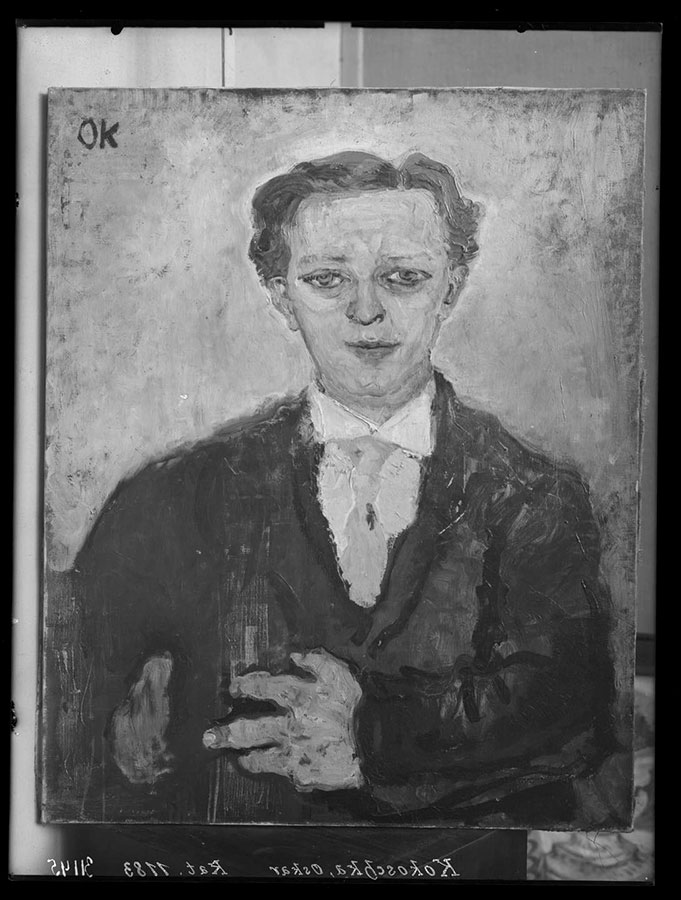Oskar Kokoschka, Portret aktora Ernsta Reinholda