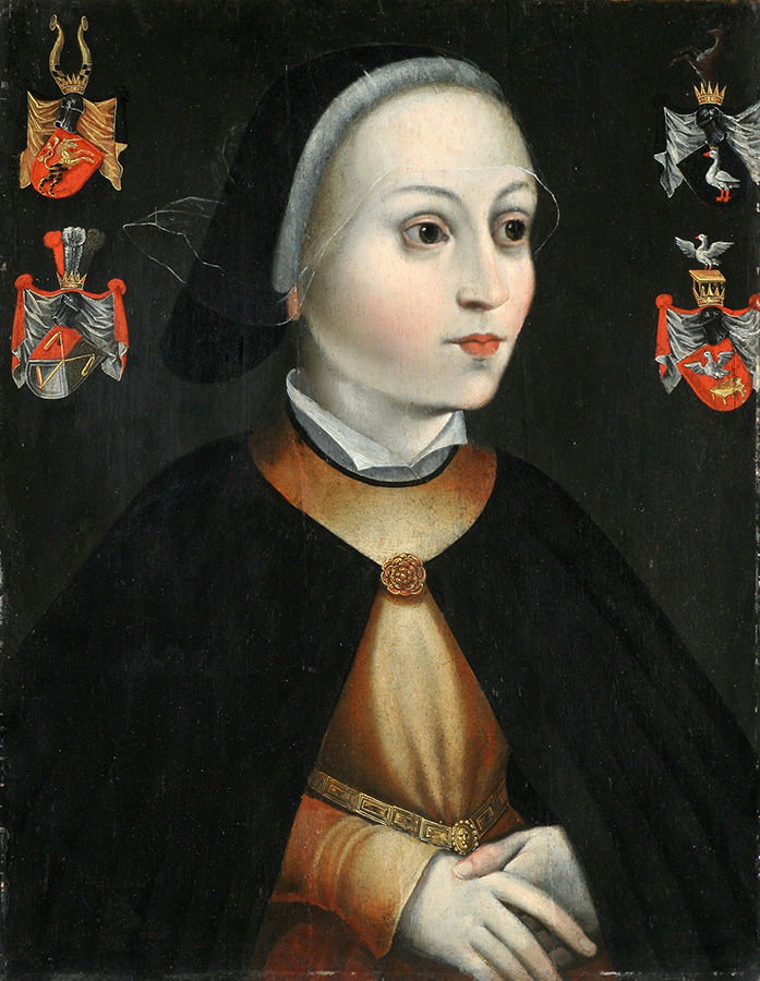 Malarz śląski, Portret Clary Heugel, ok. 1520