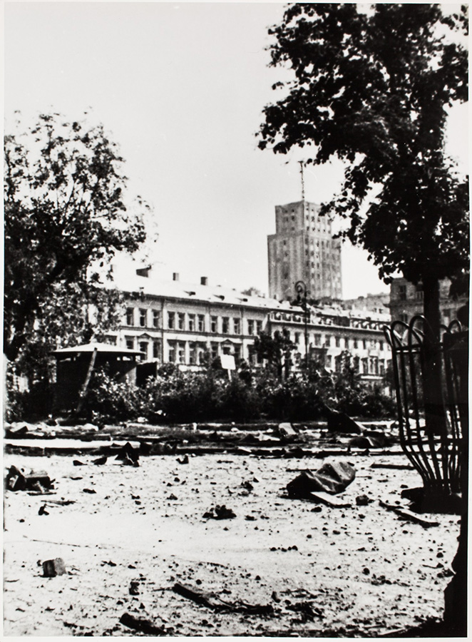 Eugeniusz Haneman, Powstanie warszawskie. Budynek Prudentialu, 1944