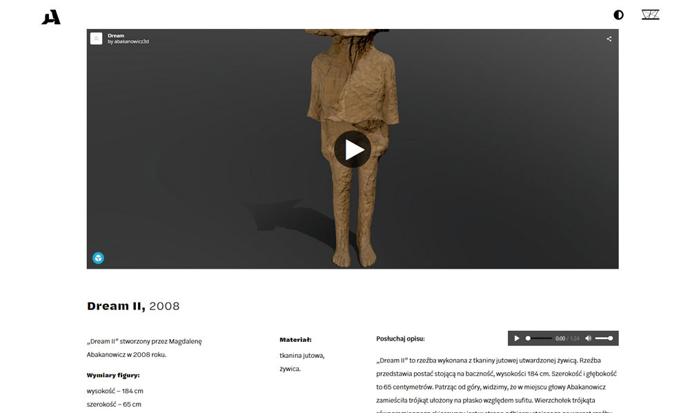 Projekt Abakanowicz 3D – Fundacja Collect