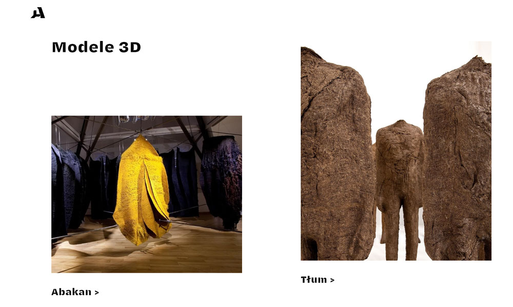 Projekt Abakanowicz 3D – Fundacja Collect