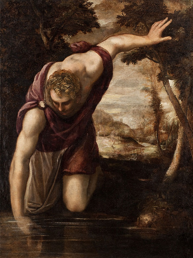 Giacopo Robusti zw. Tintoretto, Narcyz, ok. 1560