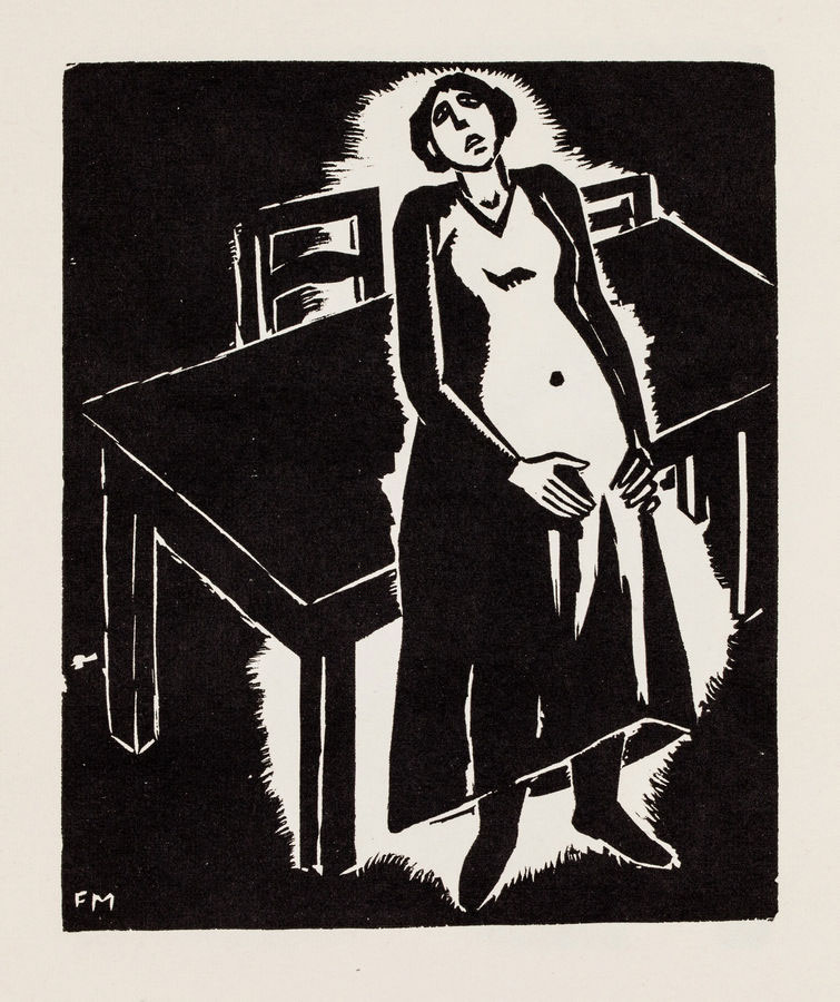Frans Masereel, „Los człowieka”, 1924