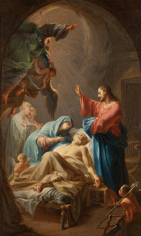 Paul Troger, Śmierć św. Józefa, ok. 1740