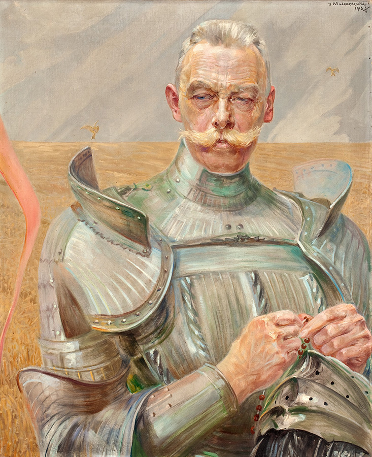 Jacek Malczewski, Portret Michała Sozańskiego, 1913