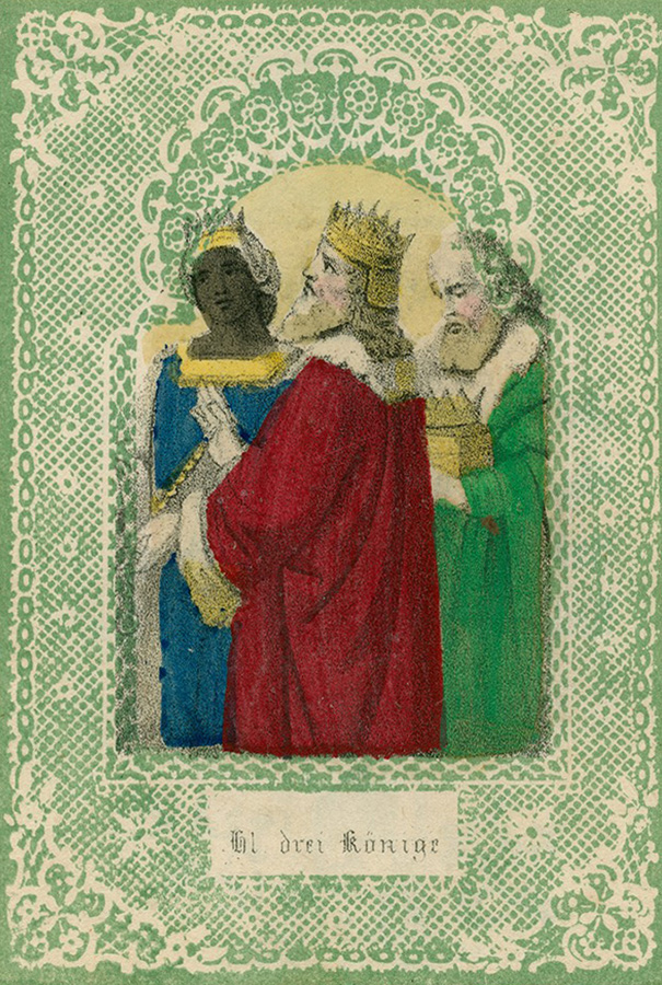 Trzej Królowie na świętym obrazku