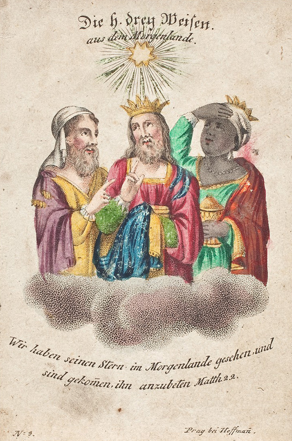 Trzej Królowie na świętym obrazku