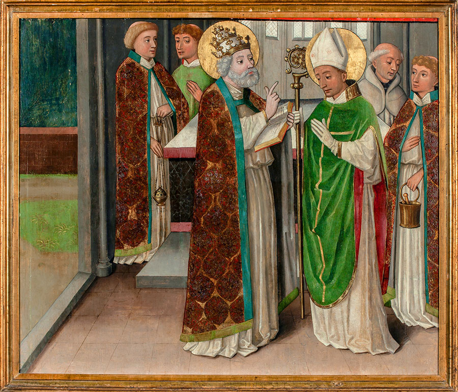 Wyświęcenie św. Marka na biskupa przez św. Piotra