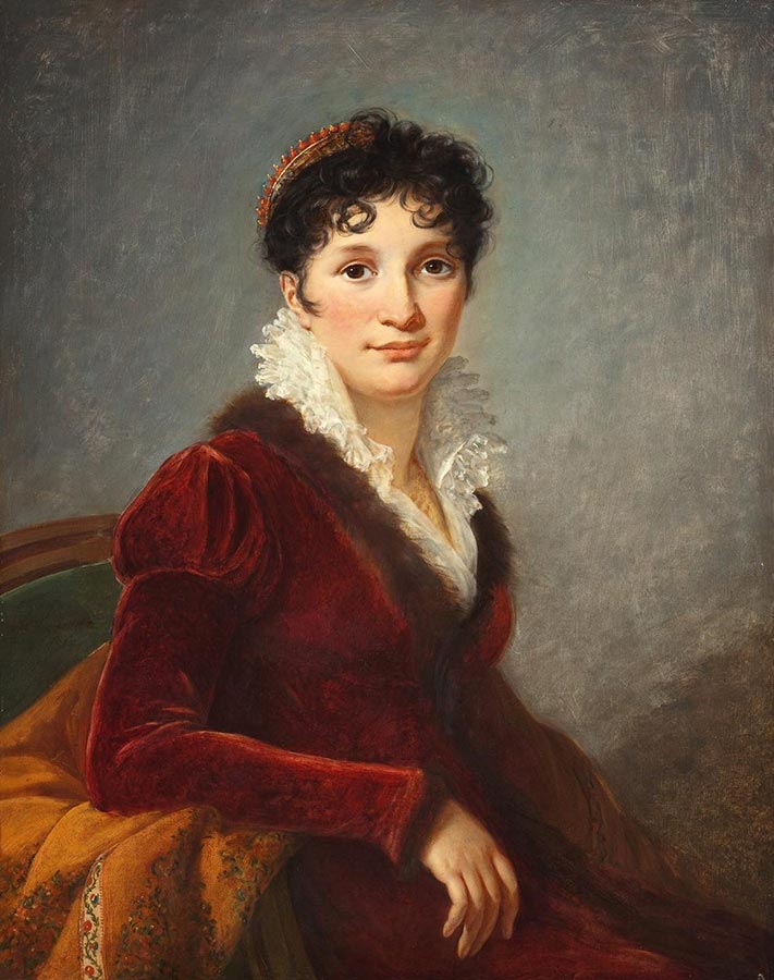 Élisabeth Vigée-Lebrun „Portret księżnej Fanny Biron”, 1810