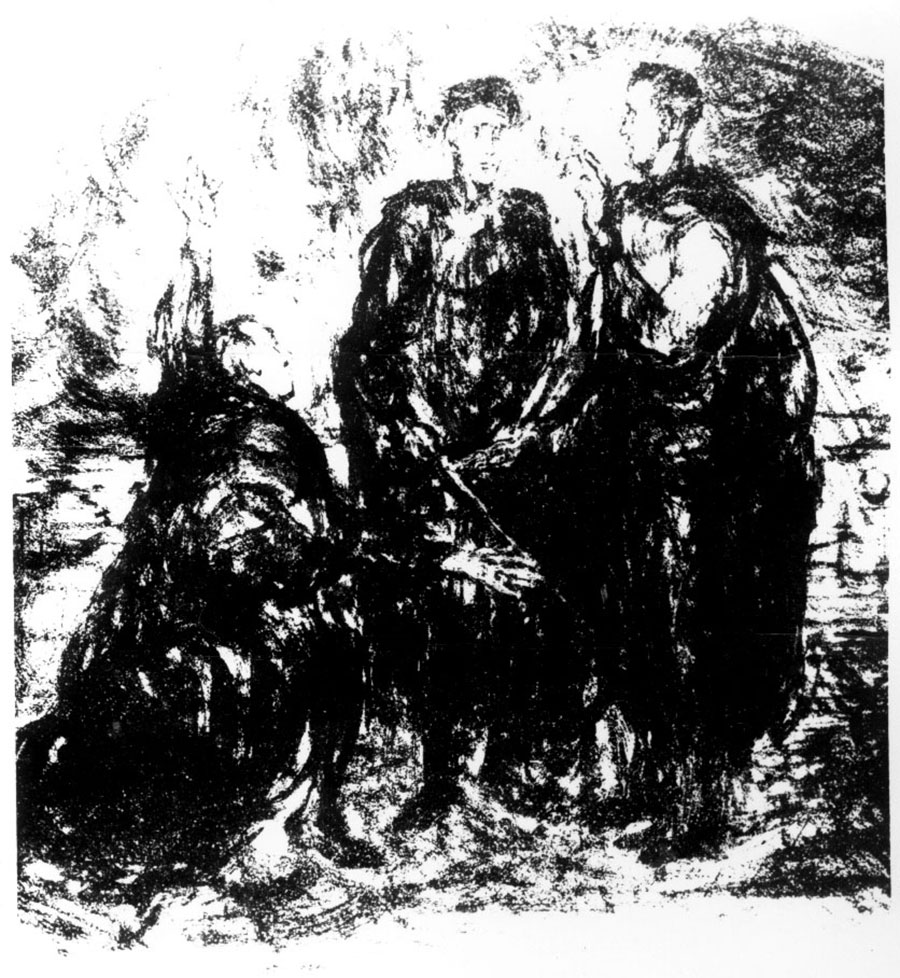 Robert Kohl, Cykl ilustracji do Hamleta Szekspira, 1919–1920