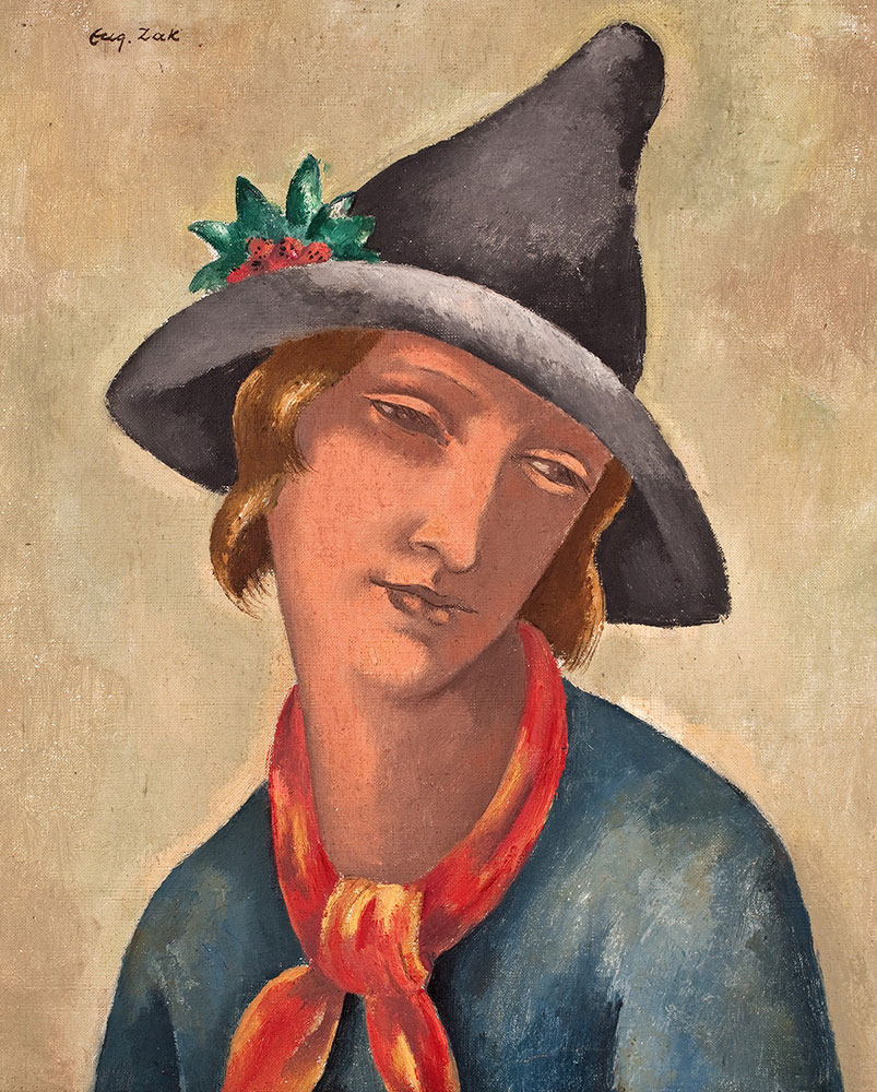 Eugeniusz Zak, Głowa kobiety, 1925