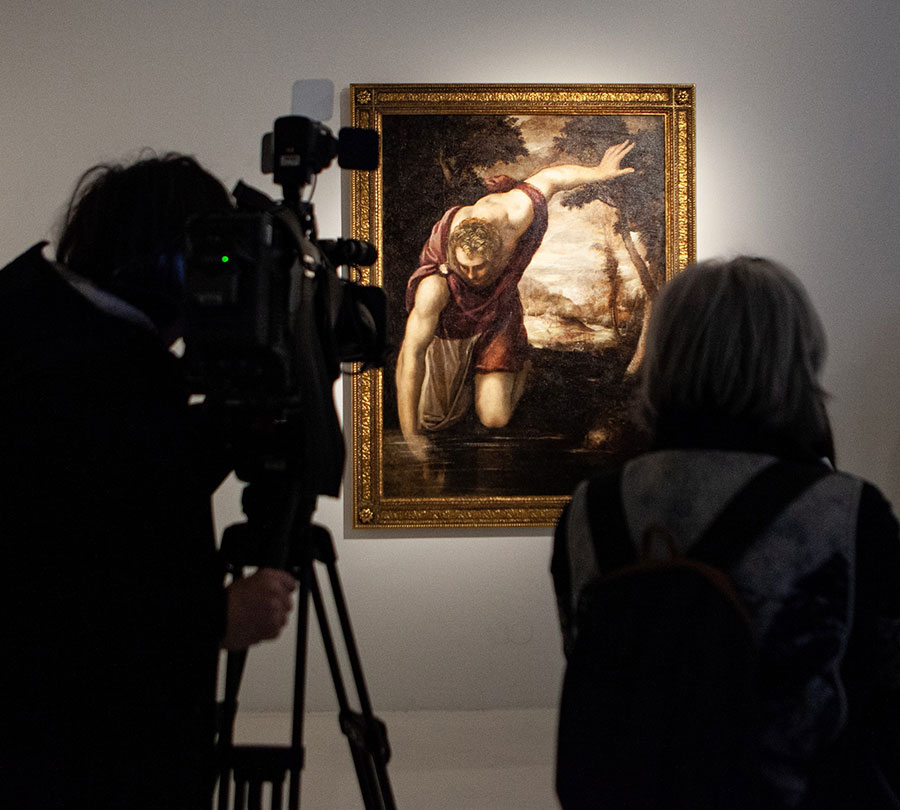„Narcyz” Tintoretta na wystawie „Twarzą w twarz”