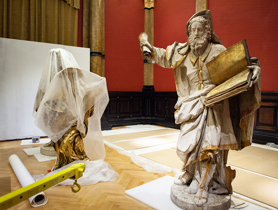 Barokowi herosi – przygotowania do wystawy