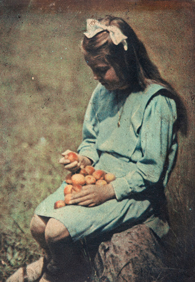 Henryk Mikolasch „Dziewczynka z morelami”, 1910