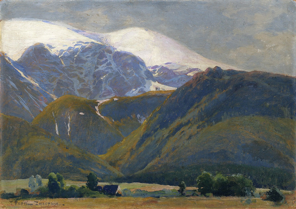 Tadeusz Popiel „Dolina Strążyska”, 1907