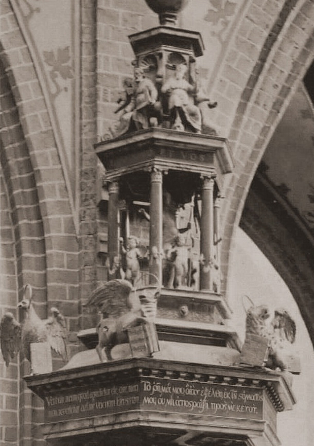 Baldachim ambony kościoła św. Marii Magdaleny we Wrocławiu (stan 1930)