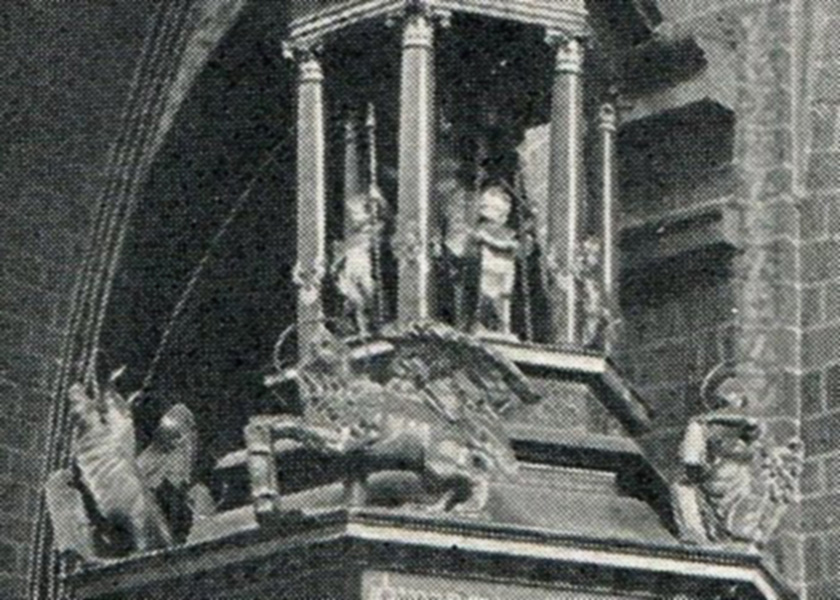 Baldachim ambony kościoła św. Marii Magdaleny we Wrocławiu (stan 1933)