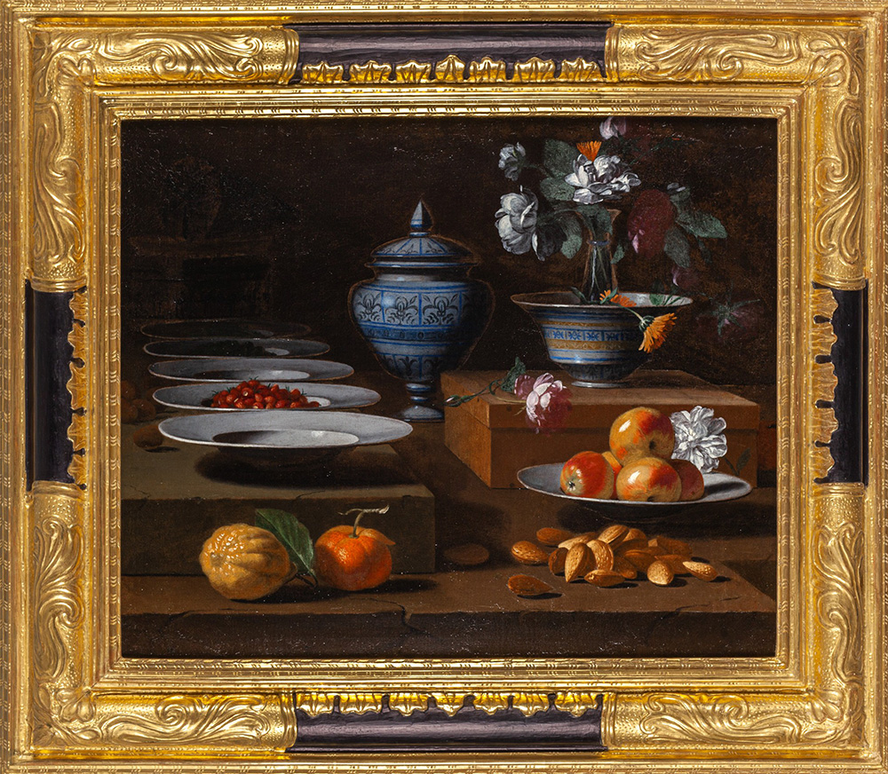 Antonio Ponce „Martwa natura z naczyniami i owocami”, ok. 1650
