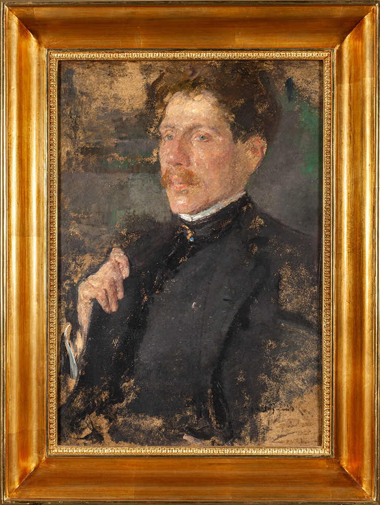 Olga Boznańska „Portret Henri Pierre’a Roche”, ok. 1903