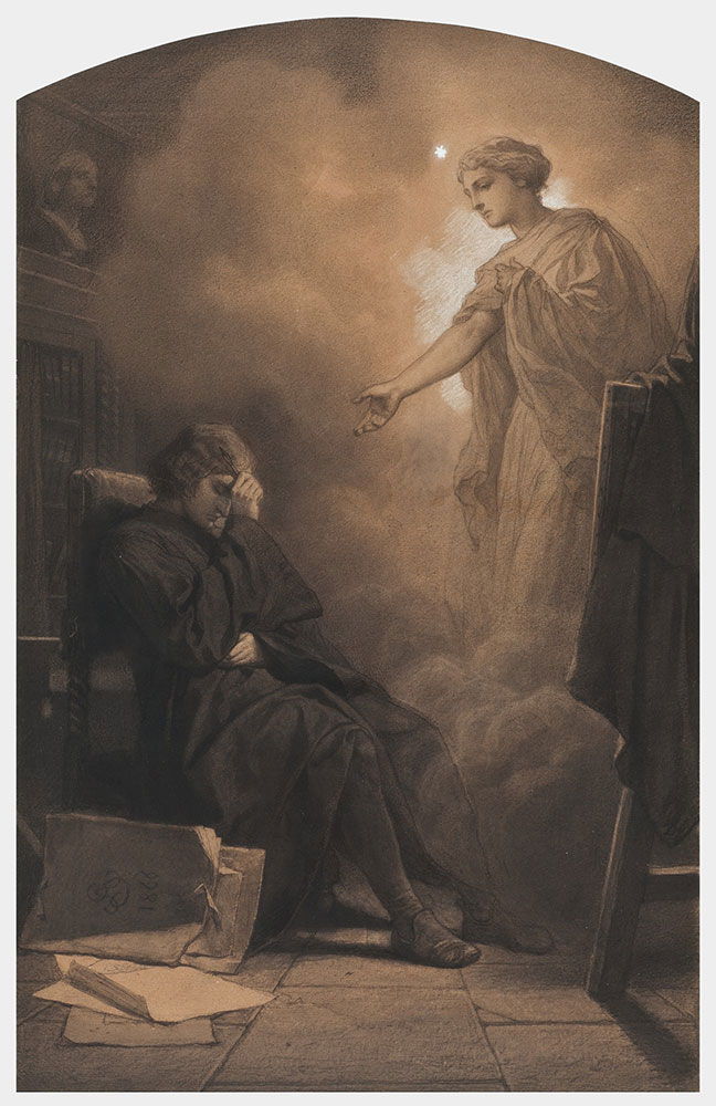 Artur Grottger, Pójdź ze mną przez padół płaczu, 1866