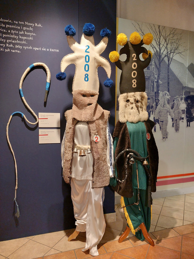 Kolędnicy na wystawie w Muzeum Etnograficznym