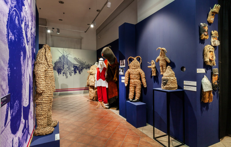 Kolędnicy na wystawie w Muzeum Etnograficznym