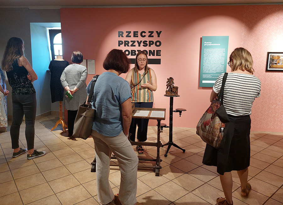Zespół Etnografów Muzeów Śląskich z wizytą w Muzeum Etnograficznym
