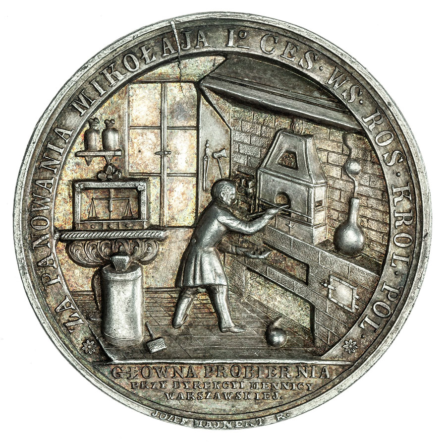 Medal z okazji otwarcia Probierni w Mennicy Warszawskiej