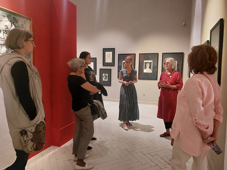 „Poszukiwania artystyczne Marka Oberländera” – fotorelacja z preview dla Stowarzyszenia Przyjaciół Muzeum