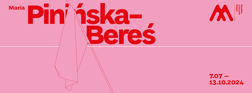 Maria Pinińska-Bereś – baner wystawy
