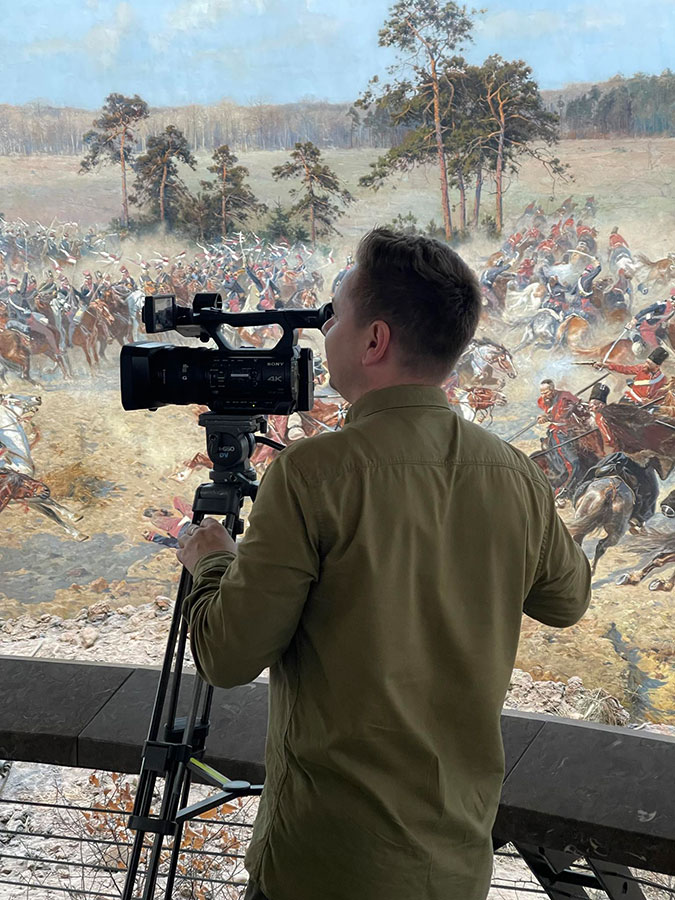 „Kurier Galicyjski” z wizytą w Muzeum „Panorama Racławicka”