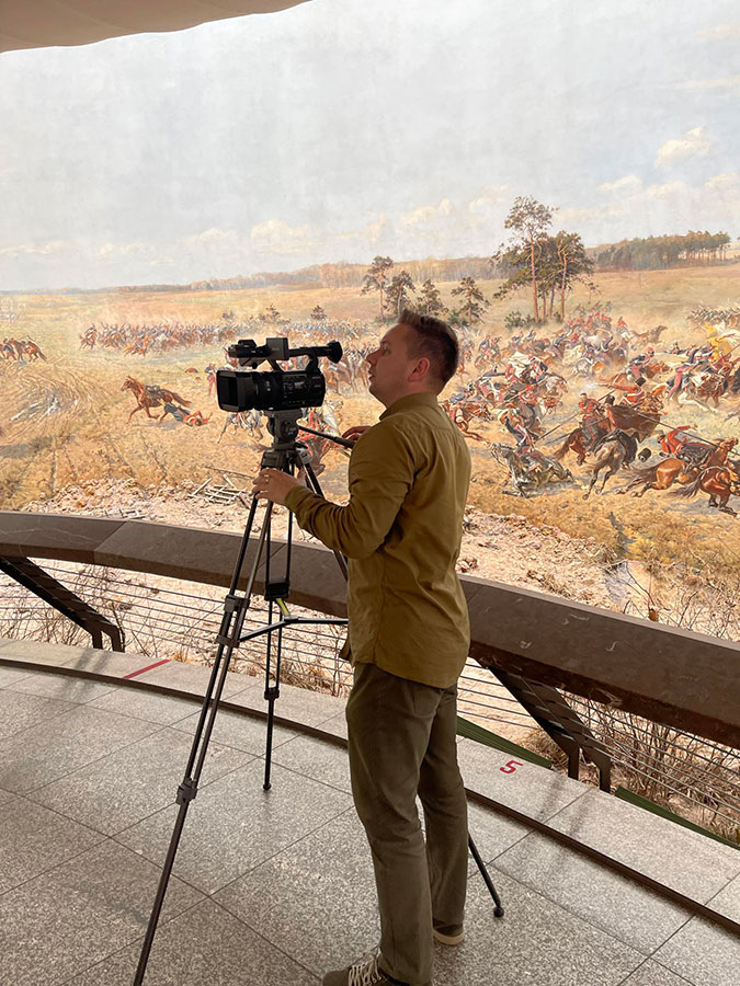 „Kurier Galicyjski” z wizytą w Muzeum „Panorama Racławicka”