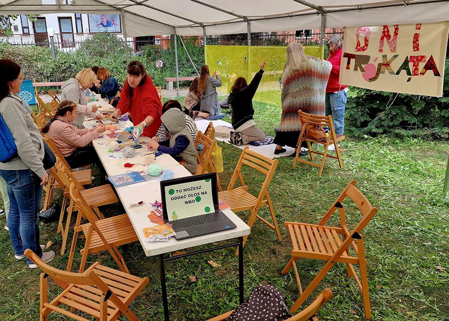 Warsztaty hafciarskie w trakcie obchodów Dni Trójkąta 2024