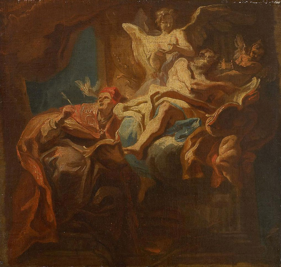 Carlo Carloni, Św. Mateusz i św. Grzegorz Wielki