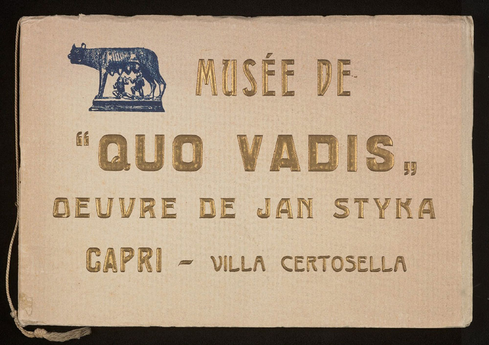 Album rysunków Jana Styki, Museo „Quo vadis”, źródło: Polona