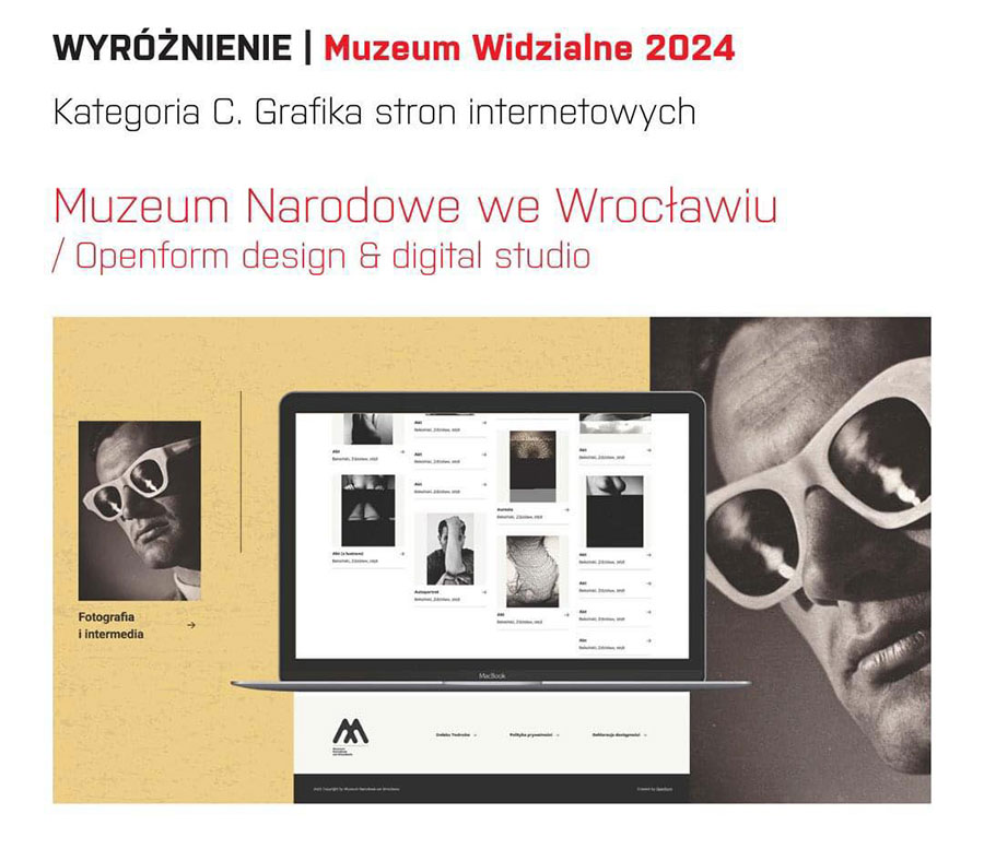 Laureaci konkursu Muzeum Widzialne 2024 – wyróżnienie