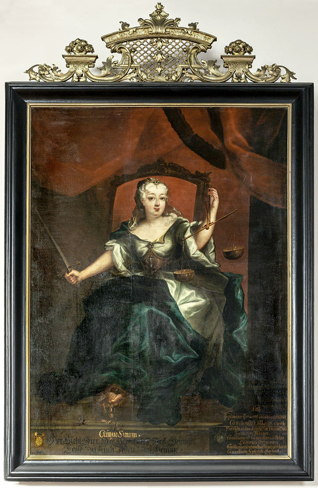 Philipp Christian Bentum, Justitia, 1738