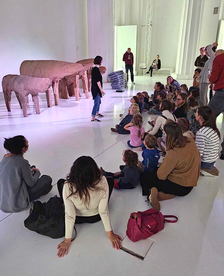 Zajęcia dla dzieci „Pani Abakanowicz i jej niezwykłe zoo”