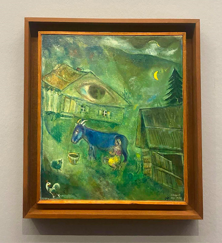 Fotorelacja ze zwiedzania muzeów w Wiedniu (Chagall)