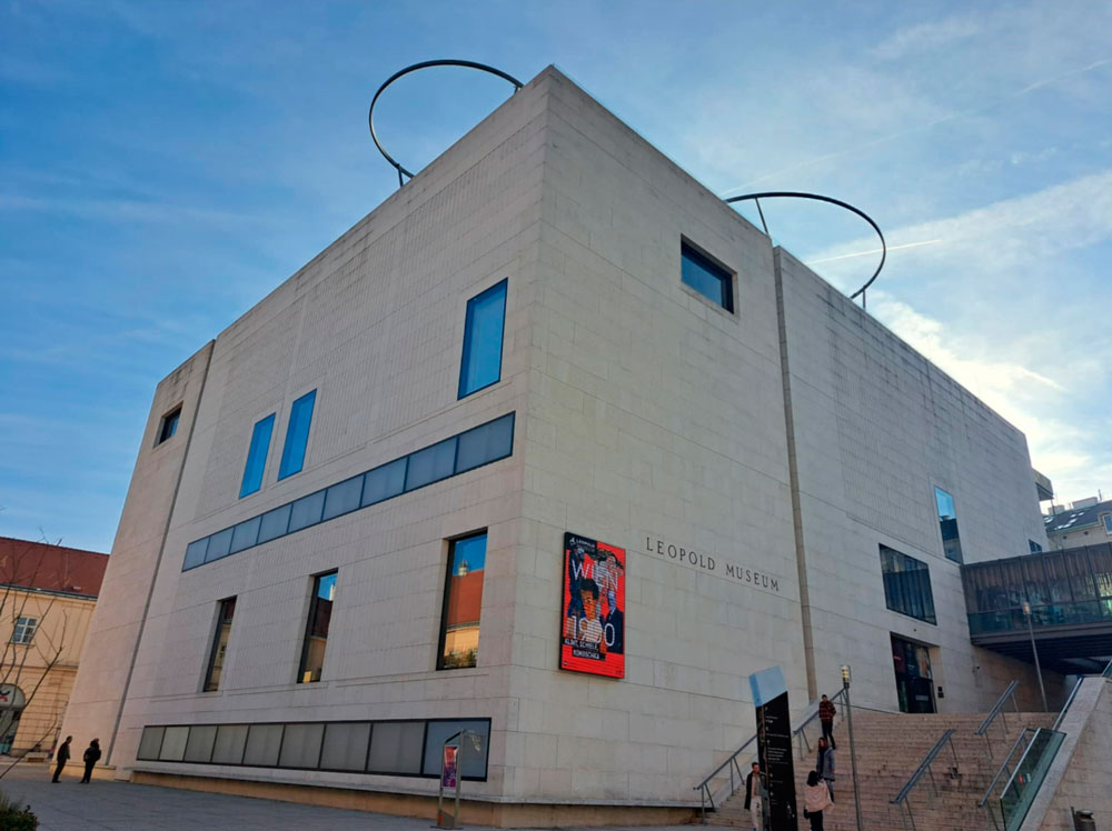 Fotorelacja ze zwiedzania muzeów w Wiedniu (Leopold Museum)