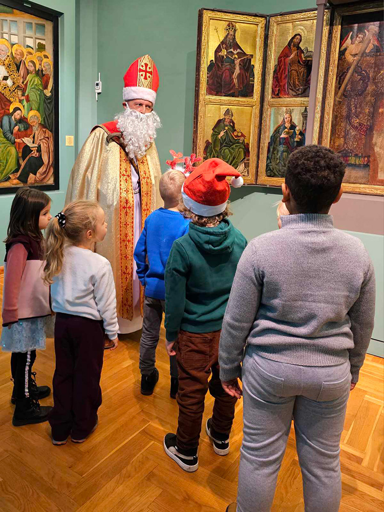 Muzealne spotkanie ze Świętym Mikołajem